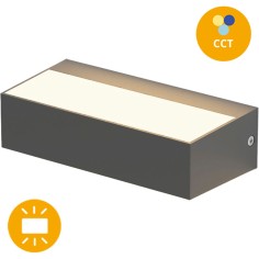 Aplique de pared antracita económico
