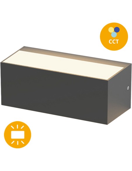 Aplique antracita super económico