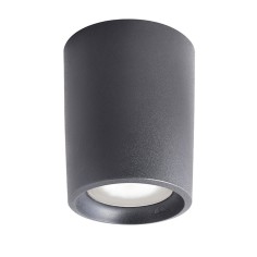 Plafón negro exterior con IP55