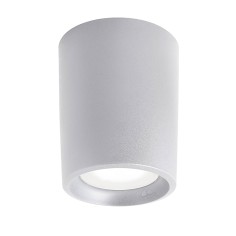 Plafón exterior blanco de resina con IP55