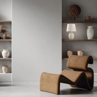 Lámpara Sobremesa Cerámica Beige