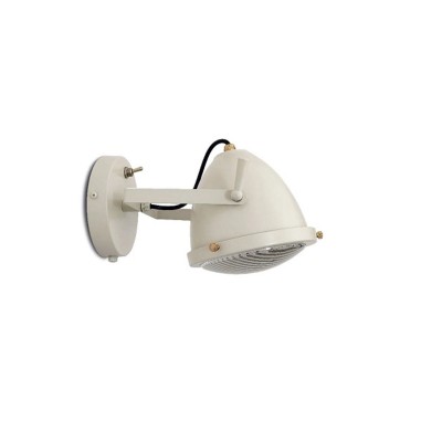 Aplique de pared blanco faro moto