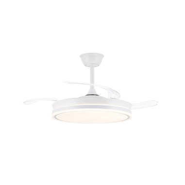 Ventilador blanco con APP
