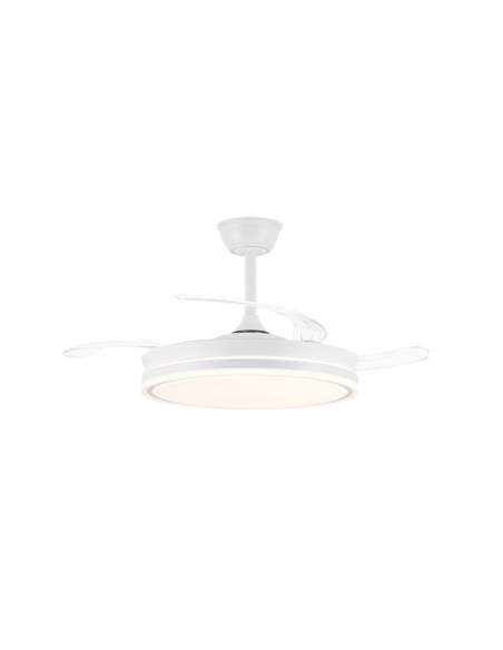 Ventilador blanco con APP