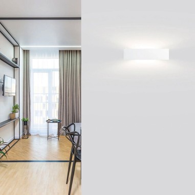 Aplique de Escayola Rectangular Luz...