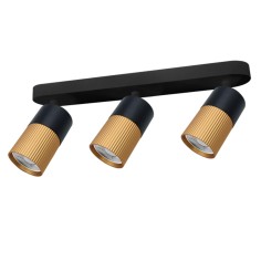 Regleta cilindro 3 luces económica