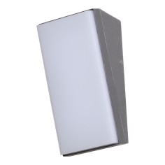 Aplaque jardín diseño gris antracita