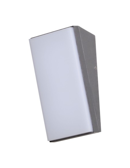 Aplaque jardín diseño gris antracita