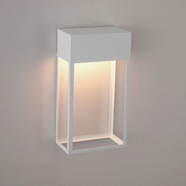 Aplique exterior blanco