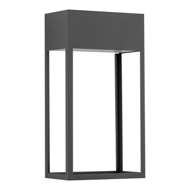 Aplique moderno exterior gris antracita