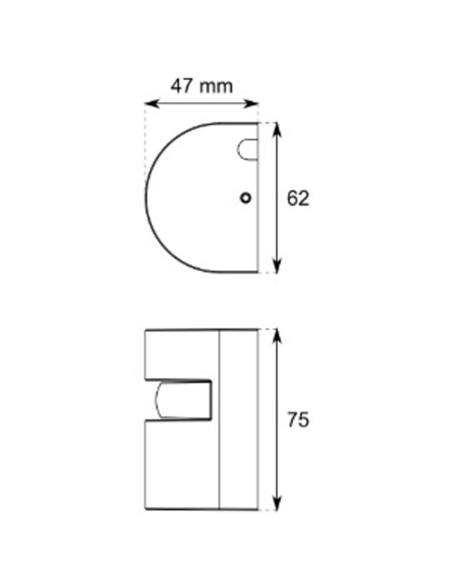 Aplique Iluminaventanas Blanco