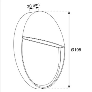 Aplique para Iluminar Zona Exterior