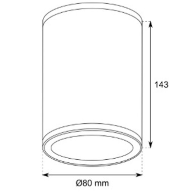 Plafones Blancos para Intemperie IP65