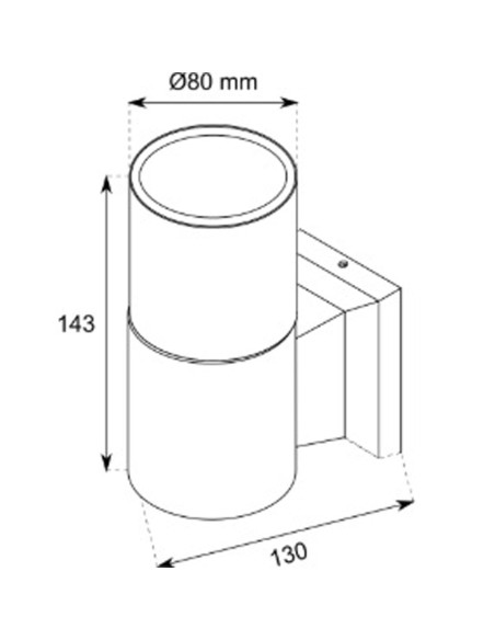 Aplique Decorativo Exterior