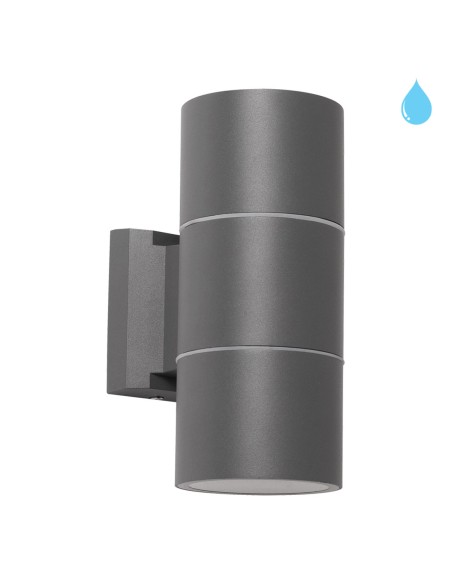 Aplique IP65 luz bidireccional