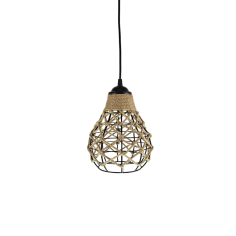 Lámpara Pera Hierro y...