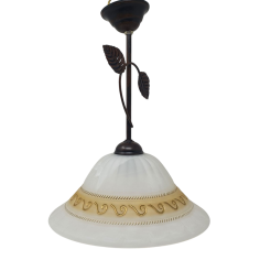 Lámpara de Techo Forja Hoja...