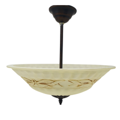 Lámpara Semiplafón Forja...