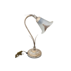 Lámpara de Sobremesa Crema Oro