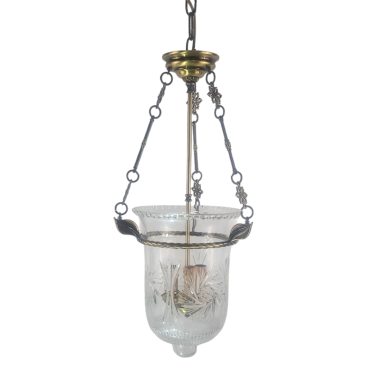 Lámpara Chupe de Cristal de Bohemia