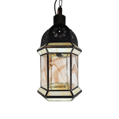 Farol 6 Caras con Cúpula