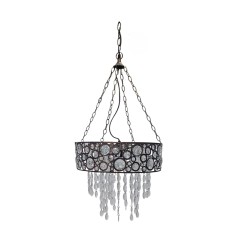 Lámpara Moruna Metal y...