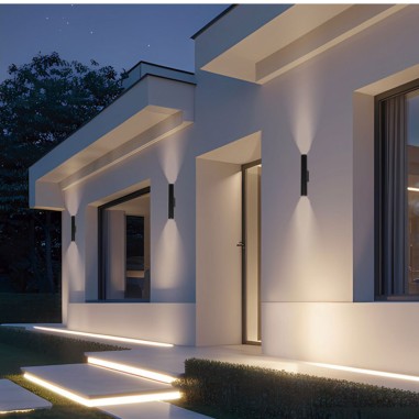 Aplique Exterior GU10 Luz... Aplique Exterior GU10 Luz...