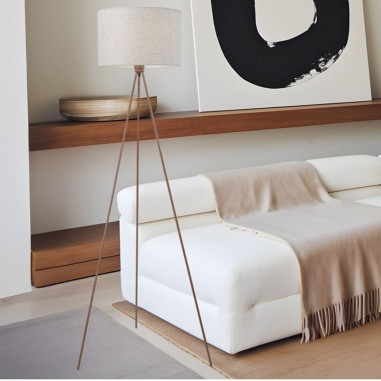 Lámparas Pie Muy Baratas Color Madera