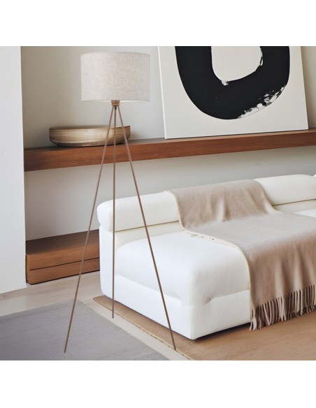 Lámparas Pie Muy Baratas Color Madera