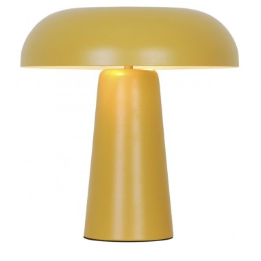 Lámpara de Mesa Metal Fantasía Amarillo