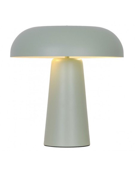 Lámpara de sobremesa metal verde