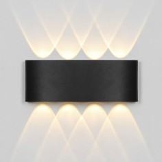 Aplique para exterior con luz cálida