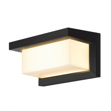 Aplique Exterior 12W Negro IP65