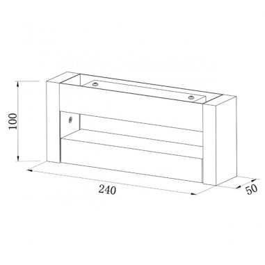 Iluminación Exterior Led Negra...