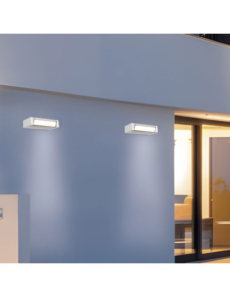 Iluminación Exterior Led Blanca Cabezal Orientable