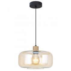 Colgante de techo cristal ámbar