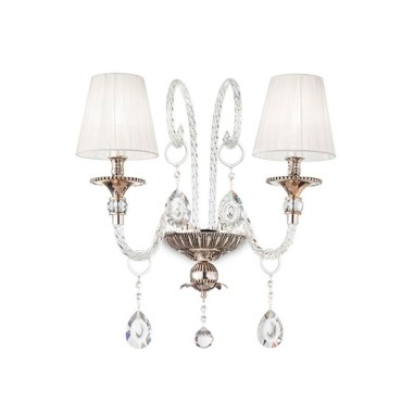 Aplique Romántico Clásico de Cristal