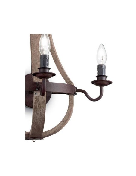 Aplique Milenium Forja y Madera