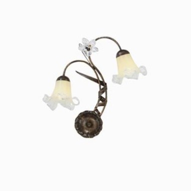 Aplique Forja Tirol con Tulipas