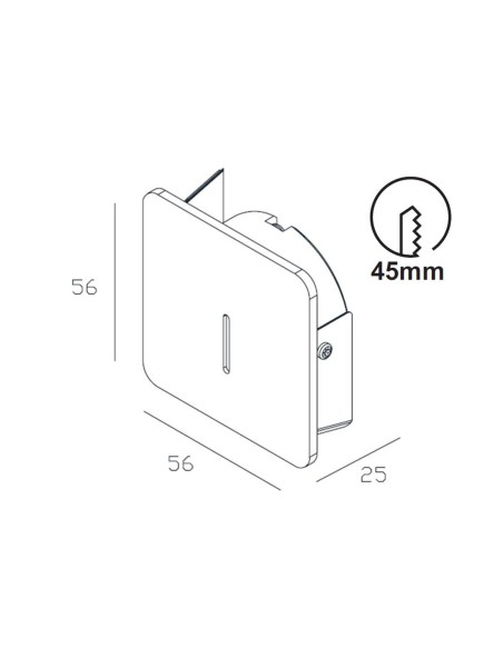 Bañador Pared Cuadrado Blanco Mantra Sotavento