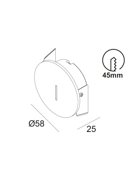 Bañador Pared Redondo Blanco Mantra Sotavento