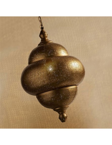 Colgante Moruno Calado Dorado