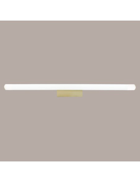 Antia Mantra aplique espejo oro led