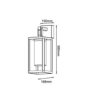 Apliques Exterior IP65 Blanco para...