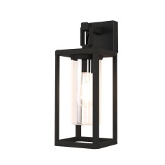 Aplique exterior Alps negro