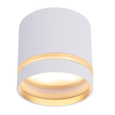 Plafón superficie blanco