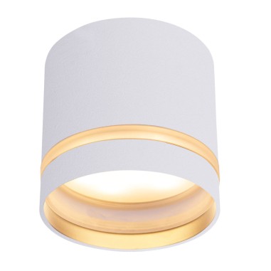 Plafón superficie blanco