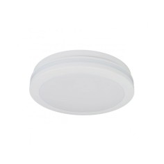 Plafón de 30 cm blanco para exterior