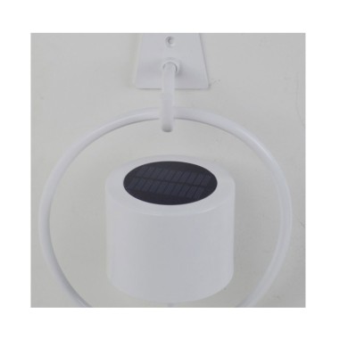 Aplique Solar con Gancho Blanco