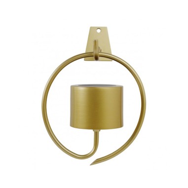 Aplique Solar con Gancho Oro Mate